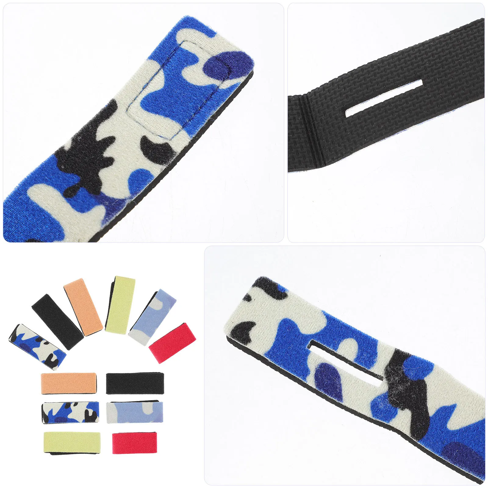 

12Pcs Fishing Rod Band Practical and Foldable for Easy Storage and Travel Rod Sleeve Fishing Pole Straps Pole Wraps