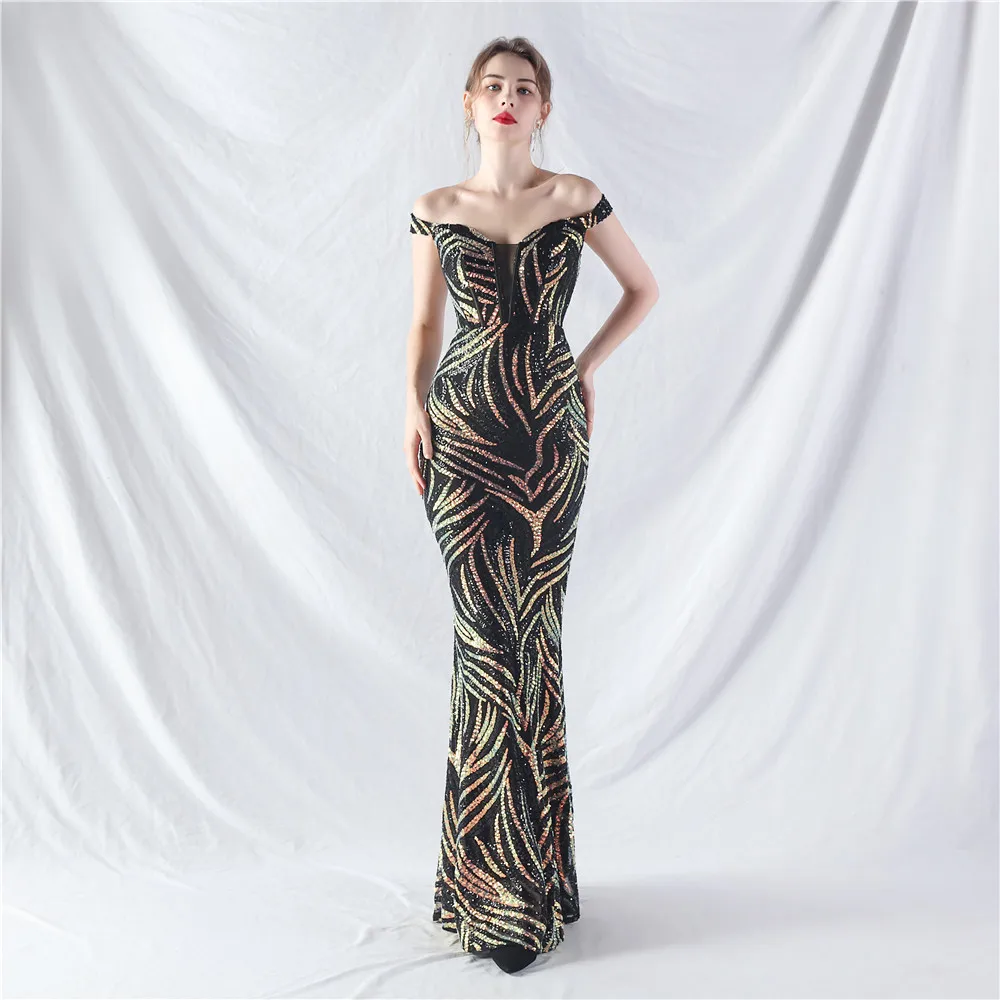 Customized Palace Fishbone Waistband Vest New High end  Evening Dress