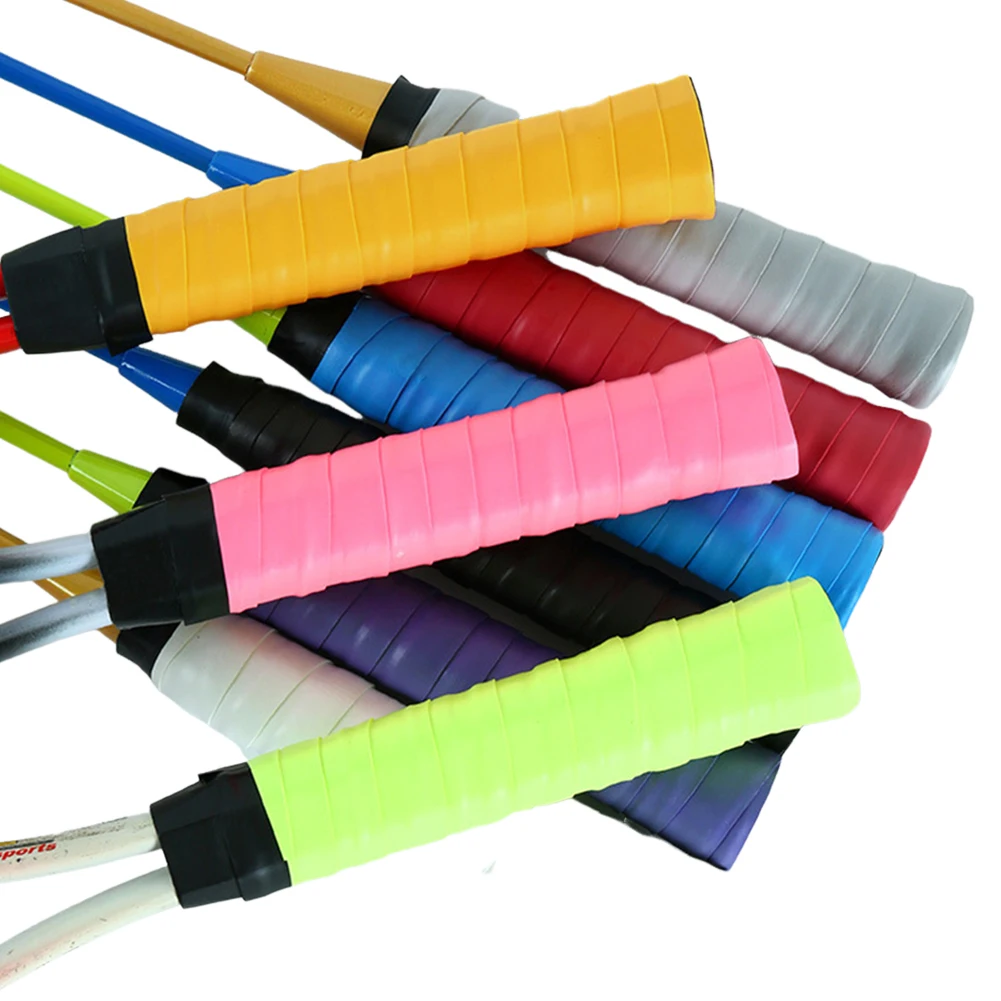 

9 шт., лента для захвата теннисной ракетки, противоскользящая лента для ручки ракетки для бадминтона, лента для захвата весла для тенниса, бадминтона, пиклбола