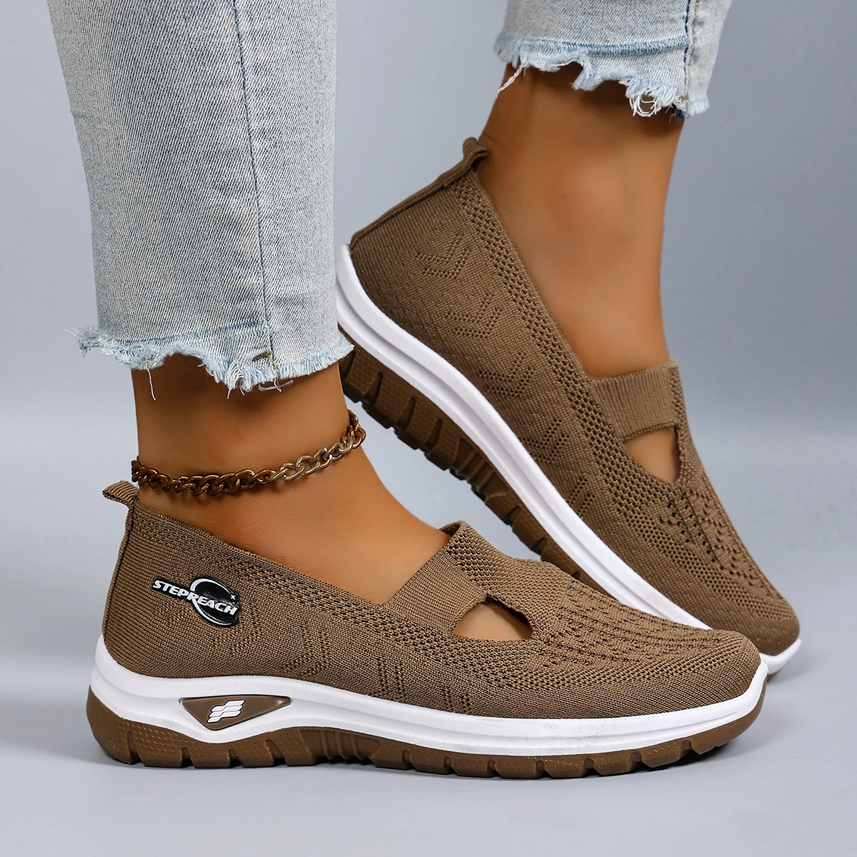 Women's summer breathable mesh flat shoes women's shoes casual sneakers shoes, clearance free shipping