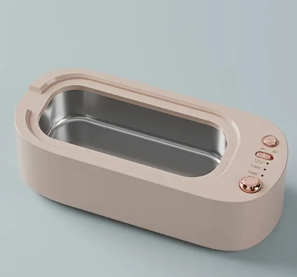 USB Rechargeable High-Frequency Vibration Eyeglass Cleaner withDigital Display - Portable Deep Cleaning for Glasses