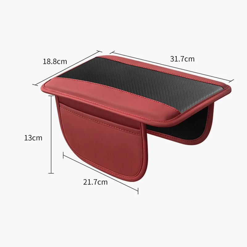 Car Armrest Storage Box Cover Auto Armrest Leather Cushion Fit For Mitsubishi Asx Lancer 10 Outlander 3 l200 Pajero Sport Galan