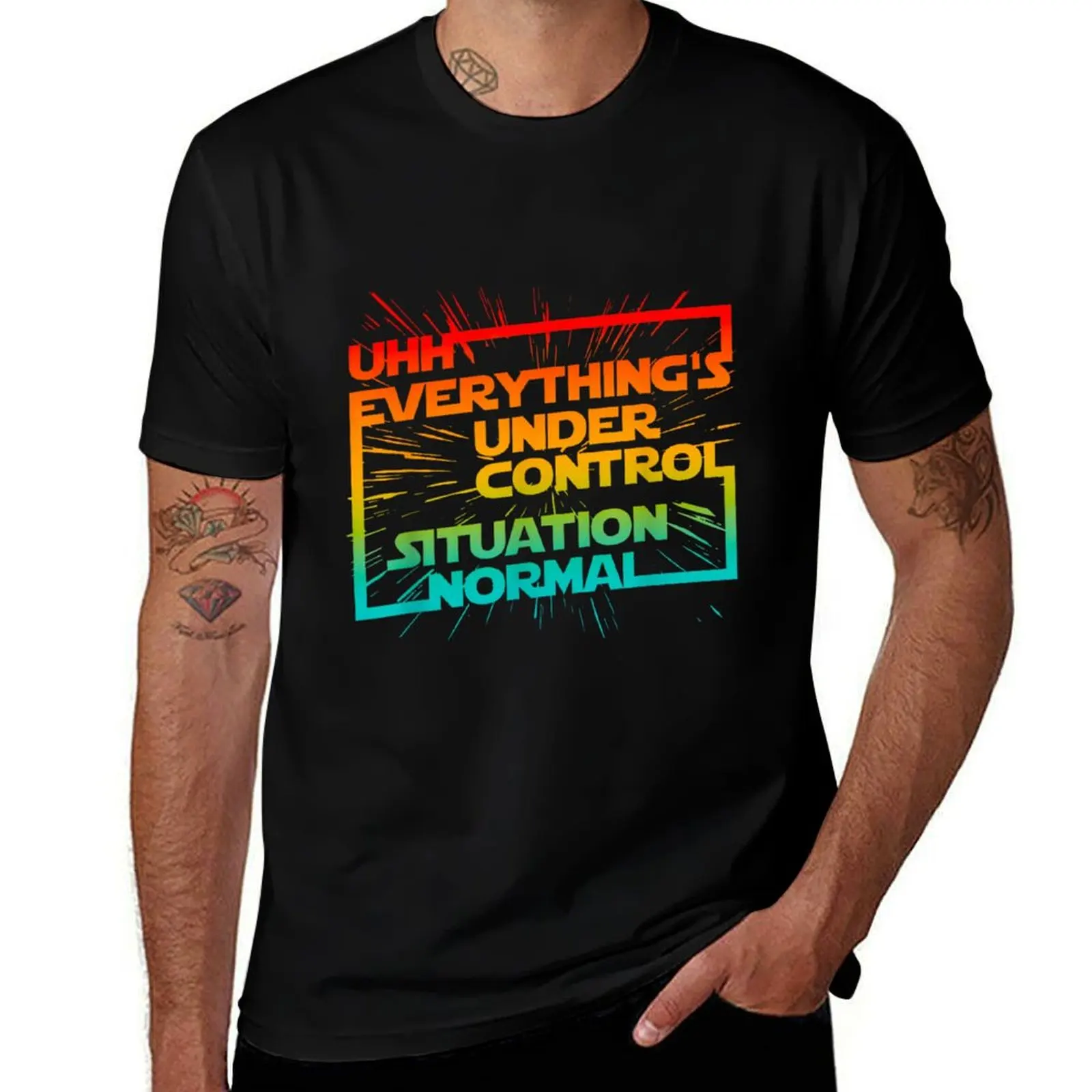 Uhh Everything's Under Control Situation Normal T-Shirt Thanksgiving Day Tee Top