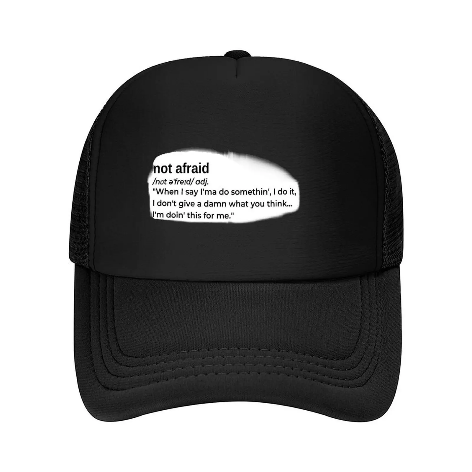 

Not Afraid by Eminem Baseball Cap foam party Hat Icon hats on offer Cosplay Golf Wear Men Women's