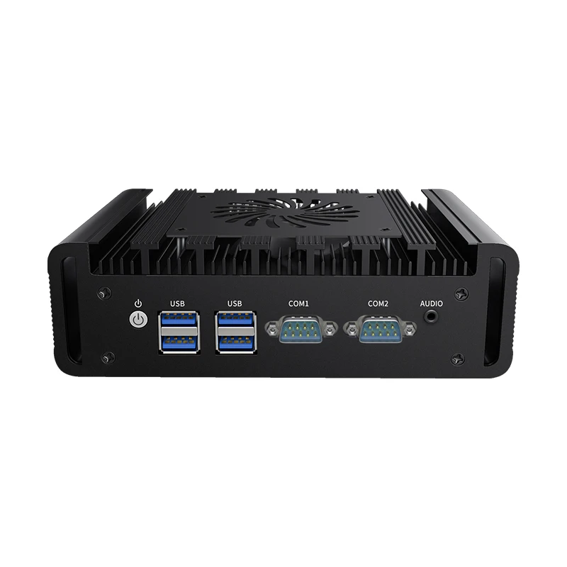 IKuaiOS Mini PC Inside de alto desempenho, Mini PC, 1st Gen Core, 2LAN, 2HD, 1DP Display, Adequado para Escritório Industrial, IoT G31F, 1744-12