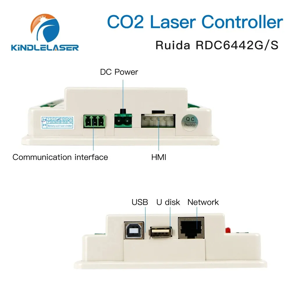 KINDLELASER Ruida RD RDC6442G RDC6442S Co2 Laser DSP Controlador para Máquina de Gravação e Corte a Laser RDC 6442 6442G 6442S