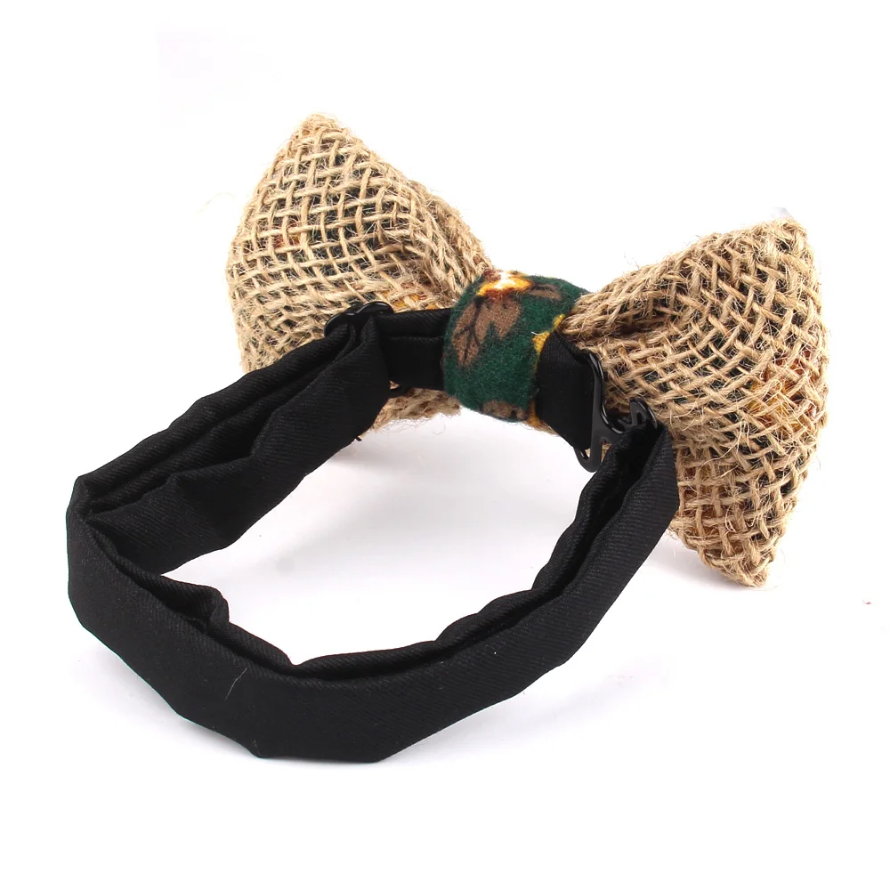 Weave Pre-tied Bow tie Fashion Party Bowties For Men Women Adult Bow Ties Cravats Groomsmen Bow tie Gifts Wedding Bowtie