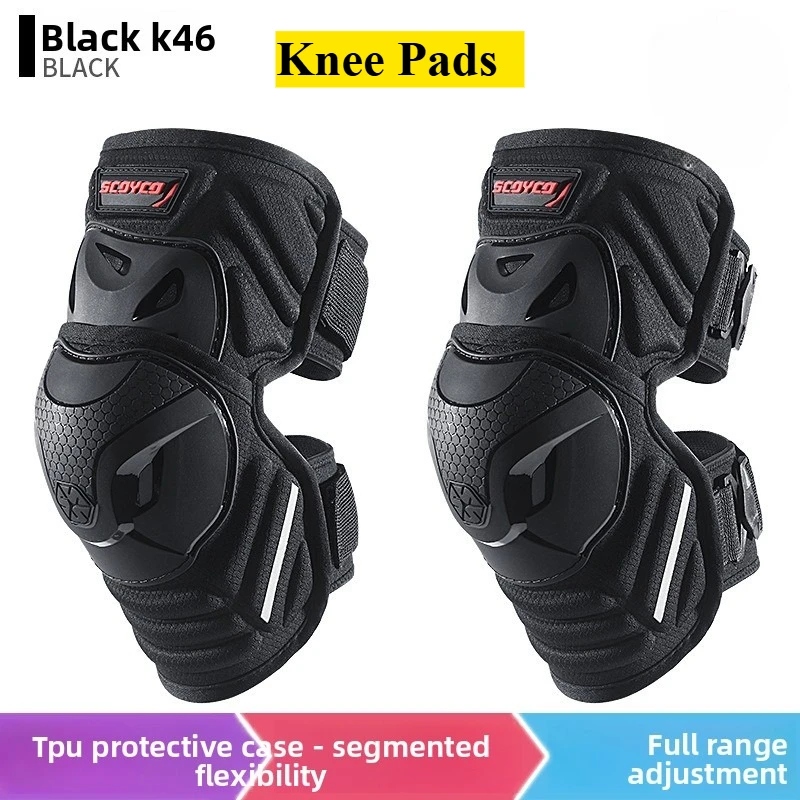 

Motorcycle Riding Knee Pads Four Season Locomotive Racing Anti-drop Protective Gear Leg Guards Equipment Unisex