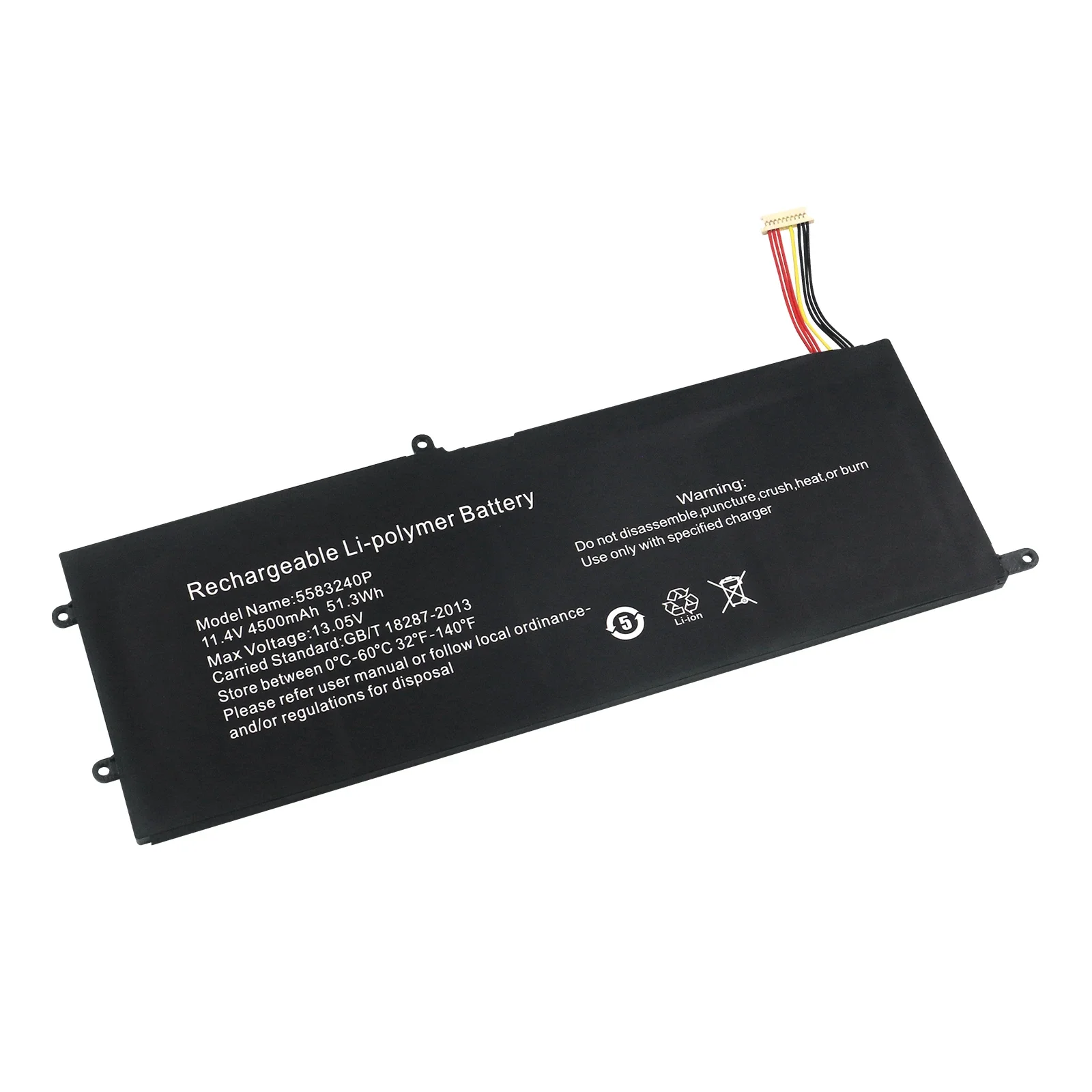 Imagem -04 - Bateria do Portátil Teclast F15 Pro Notebook Linhas 11.4v 5583240p Utl5478723s 4500mah Ferramentas Gratuitas Novo