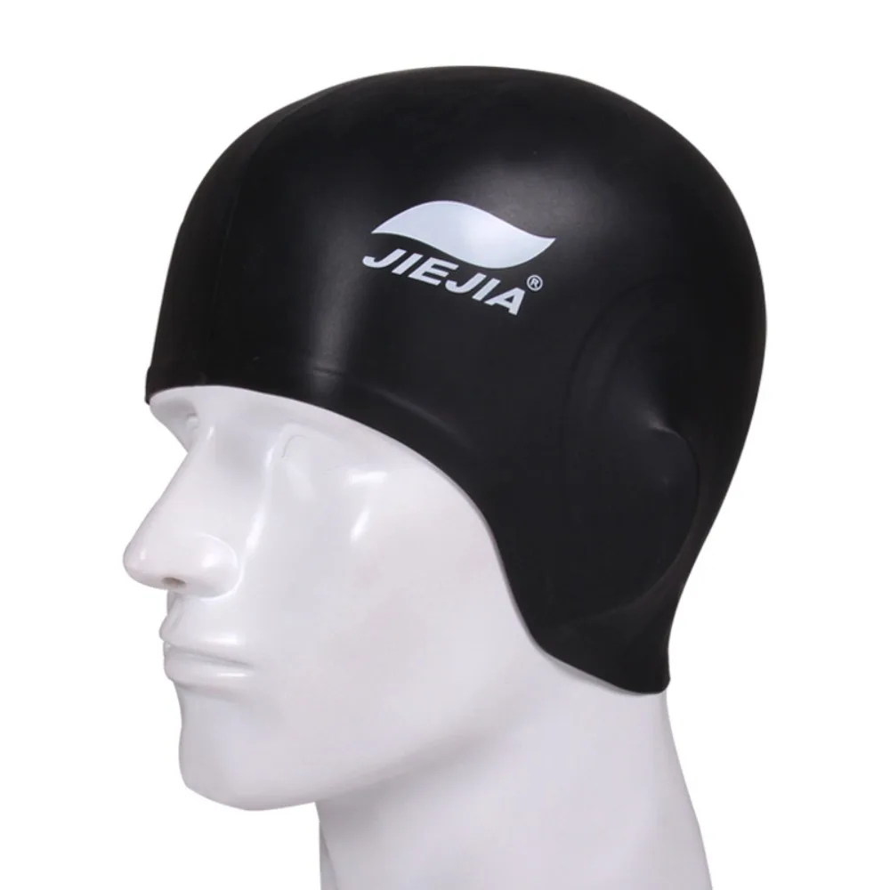 Pool Waterproof Silicone Swimming Equipment High Elastic Diving Hat Protect Ears Swim Hat Swim Pool Cap Silicone Swimming Caps