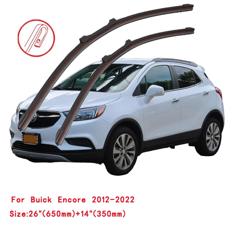 

For BUICK ENCORE 2012-2022 Car Windshield Wiper Blade Front Windscreen Brushes Washer Accessories Cleaning Replacement Parts