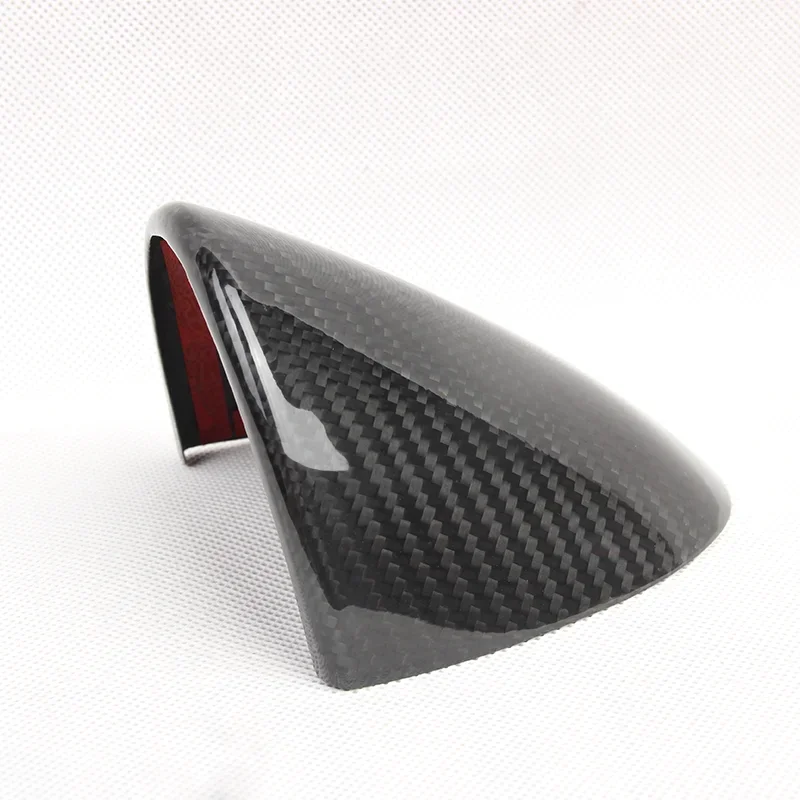 

For Porsche Panamera Real Dry Carbon Fiber 2017-2023 Interior Dashboard Gauge Pod Clock Trim Cover Add Modification Accessories