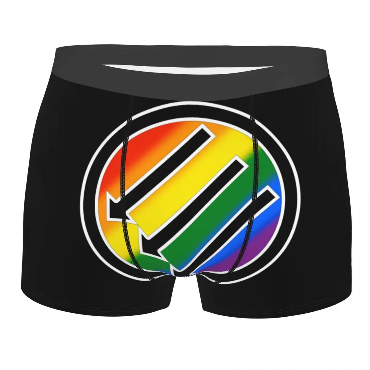 

Новинка: Антифашистские трусы-боксеры Antifa LGBT, удобные мужские трусы-брифы, нижнее белье