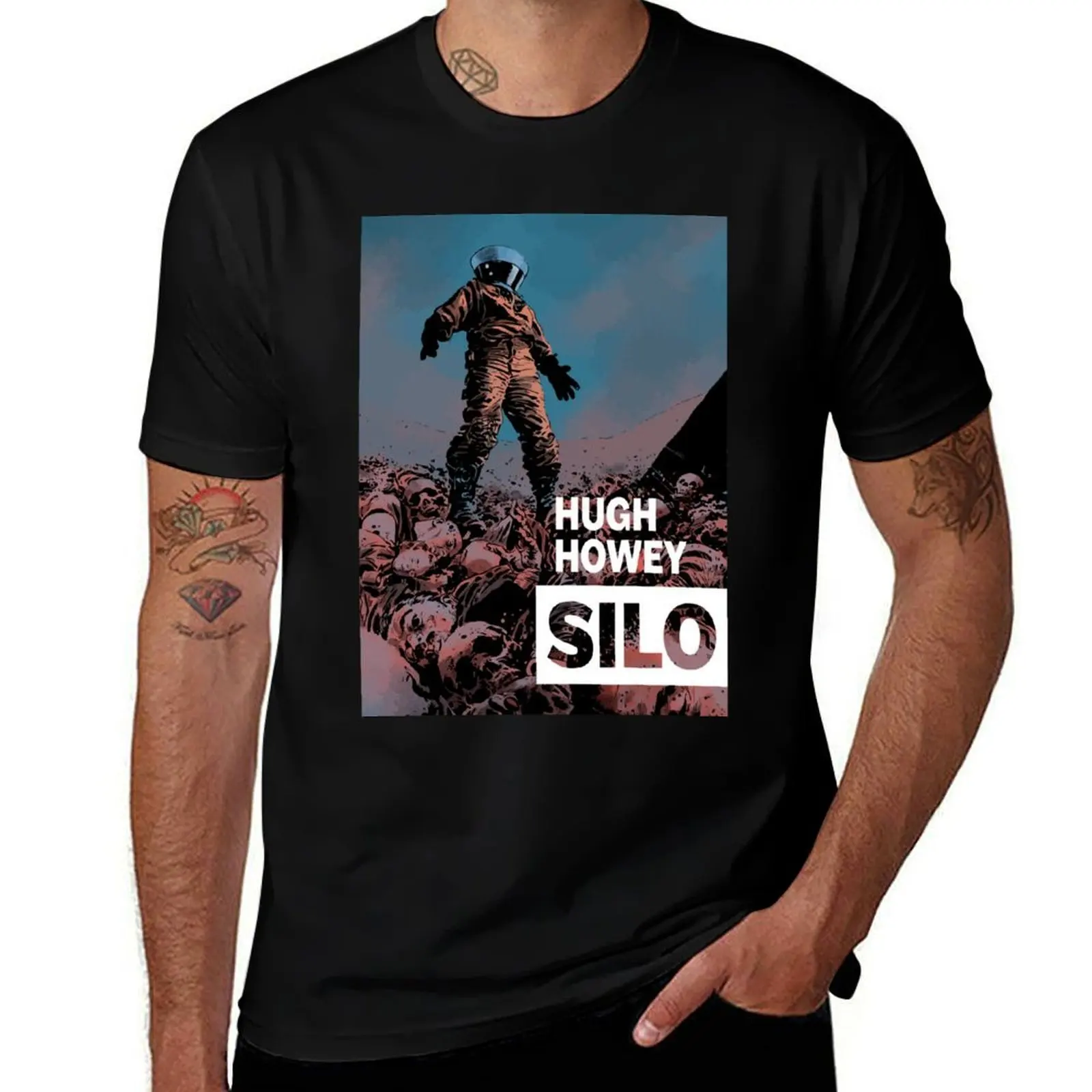 

Silo Series (Hugh Howey) T-Shirt luxury t-shirt basketball graphic tees anime stuff Men's t-shirts