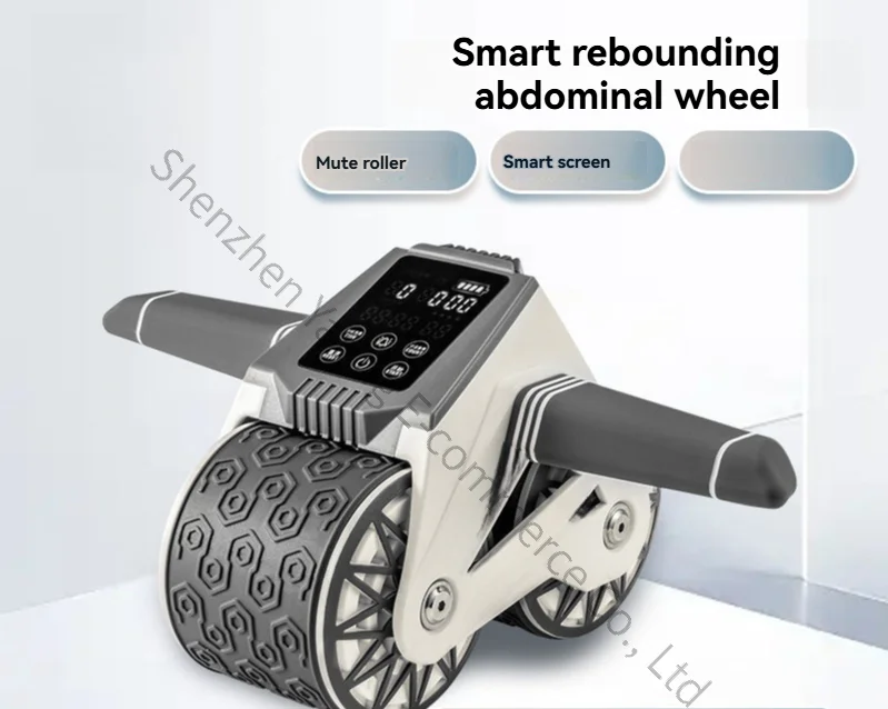 Automatic Rebound Abdominal Wheel Household Fitness Curl Wheel Abdominal Muscle Artifact Roller Abdominal Device
