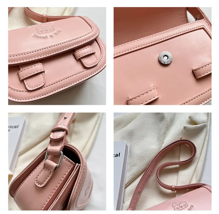 Famous brand design bags for women 2023 new luxury bolso replica Fashion Retro Handbag Female Shoulder Bag small square bag