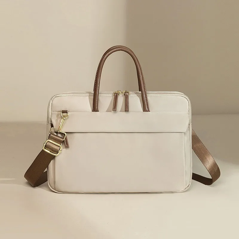 

Новая женская сумка для ноутбука, новая повседневная и модная дорожная сумка, однотонный деловой портфель.