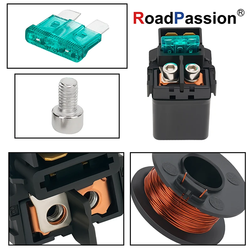 Motorcycle Starter Solenoid Relay Ignition Switch For HONDA CBR600 F2/F3/F4/F4I/RR CBR900RR CMX250 CX500 CRF250X