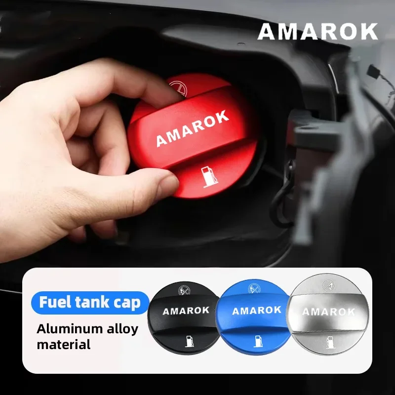 Alloy Car Fuel Cap Oil Box Lid Petrol Tank Covers for Volkswagen VW Amarok Beetle Golf Polo Scirocco Touran Lupoe Jtta Passat