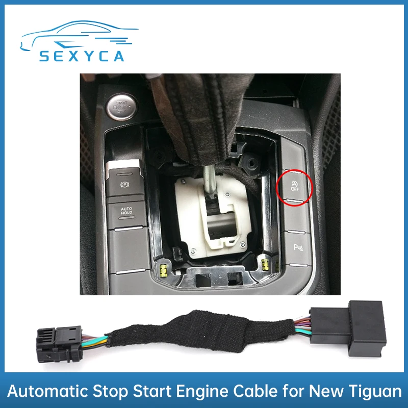 Automatic Stop Start Engine System Off Cancel Cable Device Control Sensor Stop Plug for New Tiguan Single Memory Mode