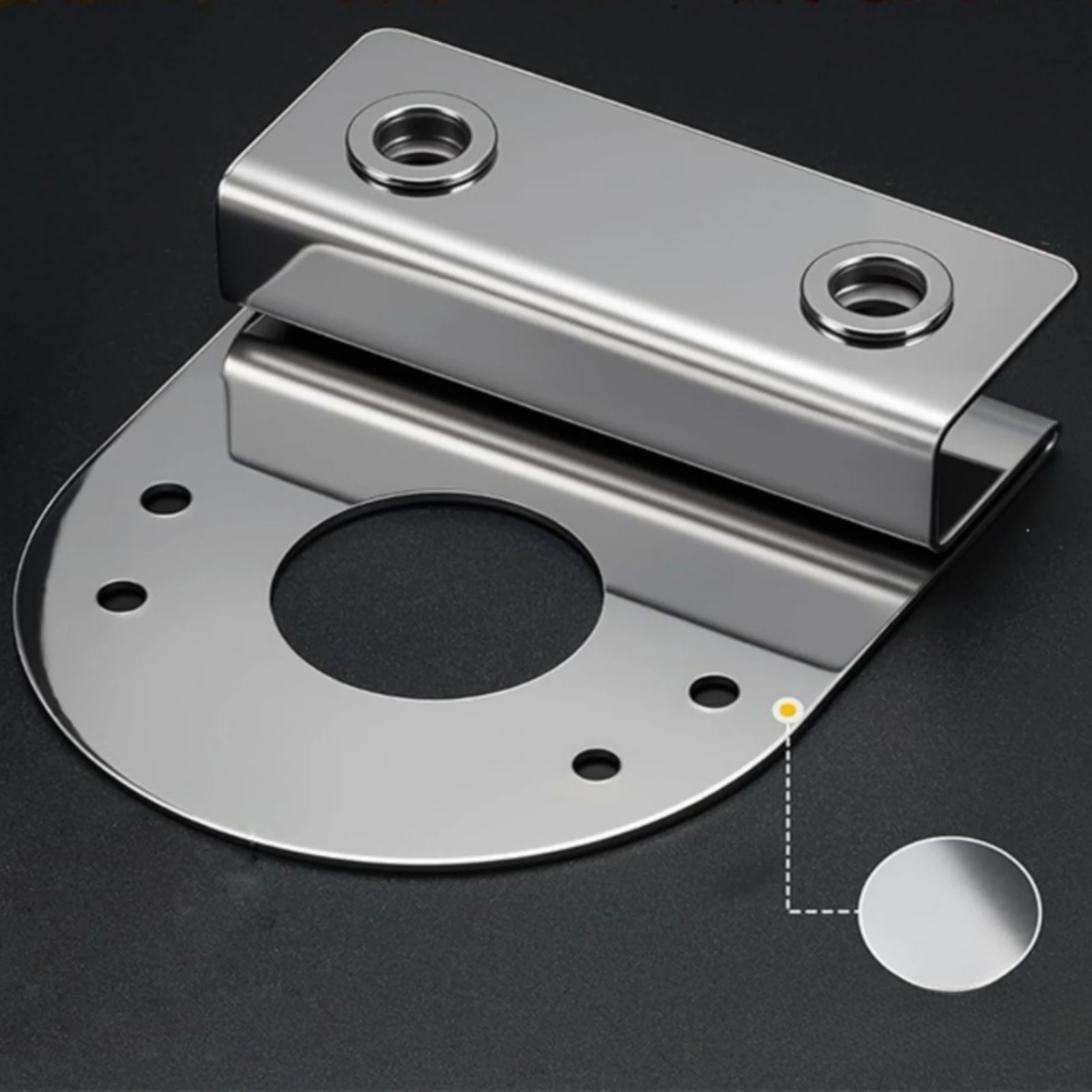 2 Pieces Underbody Lamp Mounting Bracket Easy Installation Watermelon Lamp Mounting Bracket for Custom Chassis Illumination
