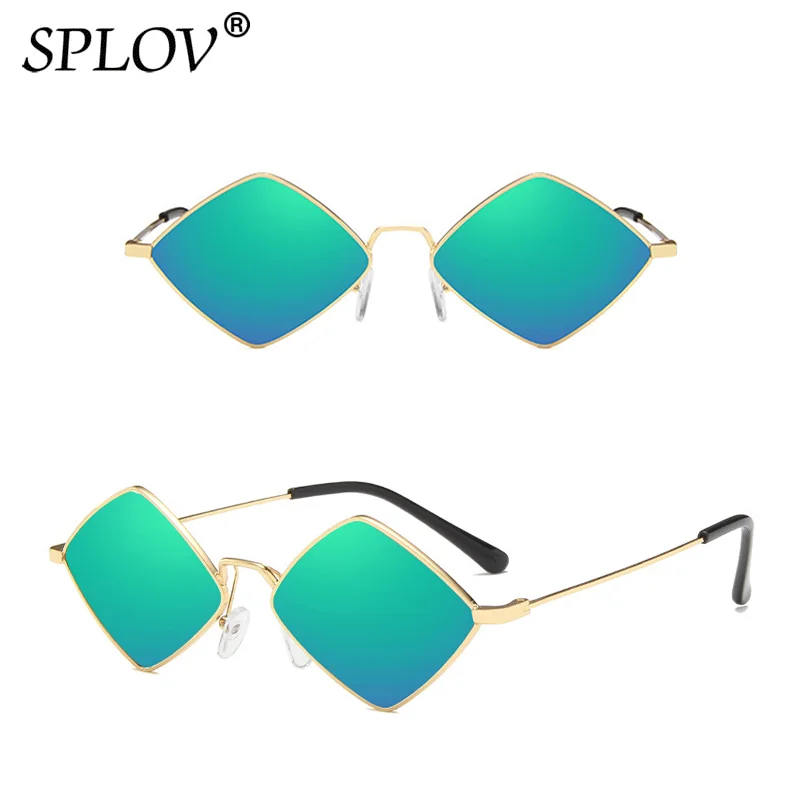 Fashion Square Candy Color Sunglasses Metal Frame Driving Glass New Óculos De Sol Texture Triangle Shades UV400 Men Women Gifts