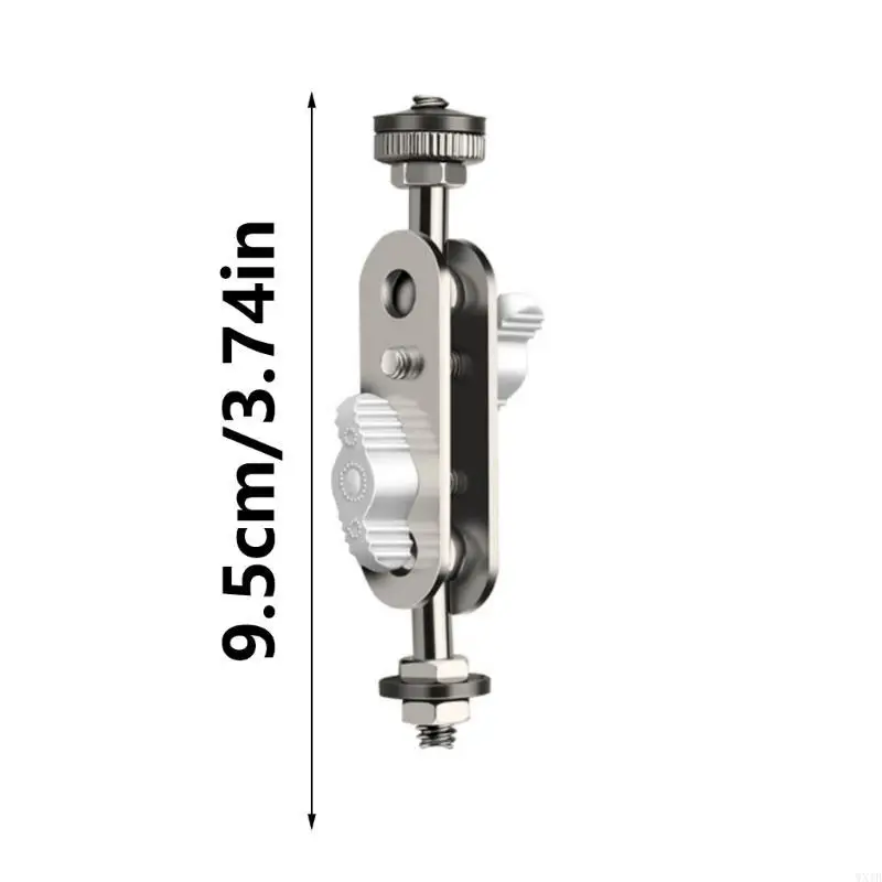 كاميرا رأس الكرة المزدوجة قوس التناوب 360 درجة وممالة لمراقبة مراقبة فائقة