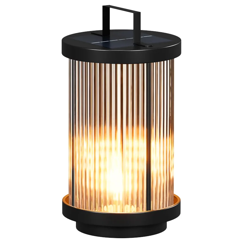 New Solar-Powered Courtyard Lamp Lawn Hand-Held Decorative Outdoor Balcony Garden Light Patio Atmosphere Yard Villa Floor Lamp - view 5