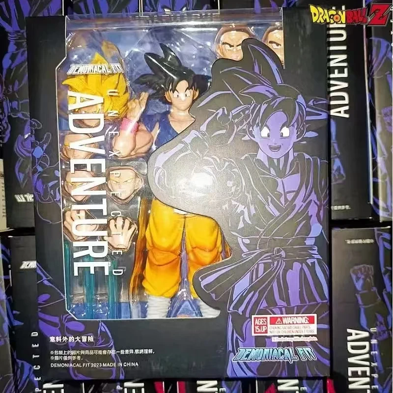 Dragon Ball Demoniacal Fit Df S.H.F Aventura inespesa Son Goku Anime Action Figures Brinquedos Modelos Regalos Coleccionables