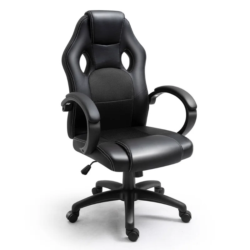 Pu Lederen Hoge Rug Executive Bureaustoel Ergonomische Computer Executive Swivel