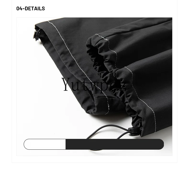 Sport-Laufhose Wasserdichte Cargohose für Herren Taktische Hosen Outdoor-Kletter- und Bergsteigerhose Wander-Arbeitshose Lässige Streetwear Jogginghose – Detail 16