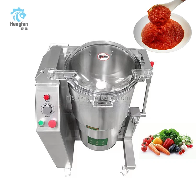 

Промышленный многофункциональный кухонный комбайн, машина для измельчения мяса, овощей, орехов, блендер для соуса чили QS18