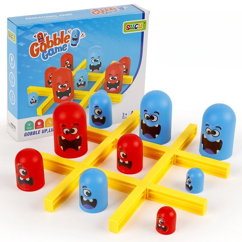 

Tic Tac Toe, новые креативные детские интеллектуальные забавные игровые наборы для родителей и детей для мальчиков, маленькие подарки для больших еды