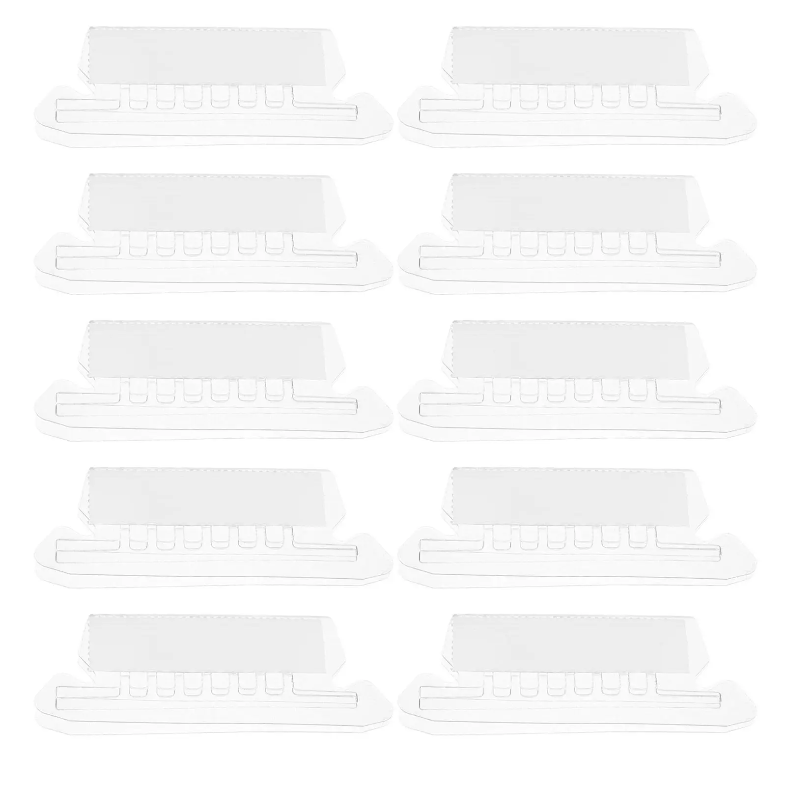 

50 шт. прозрачных пластиковых разделителей для подвесных папок с вкладышами, этикетки для индексации файлов, органайзер для дома