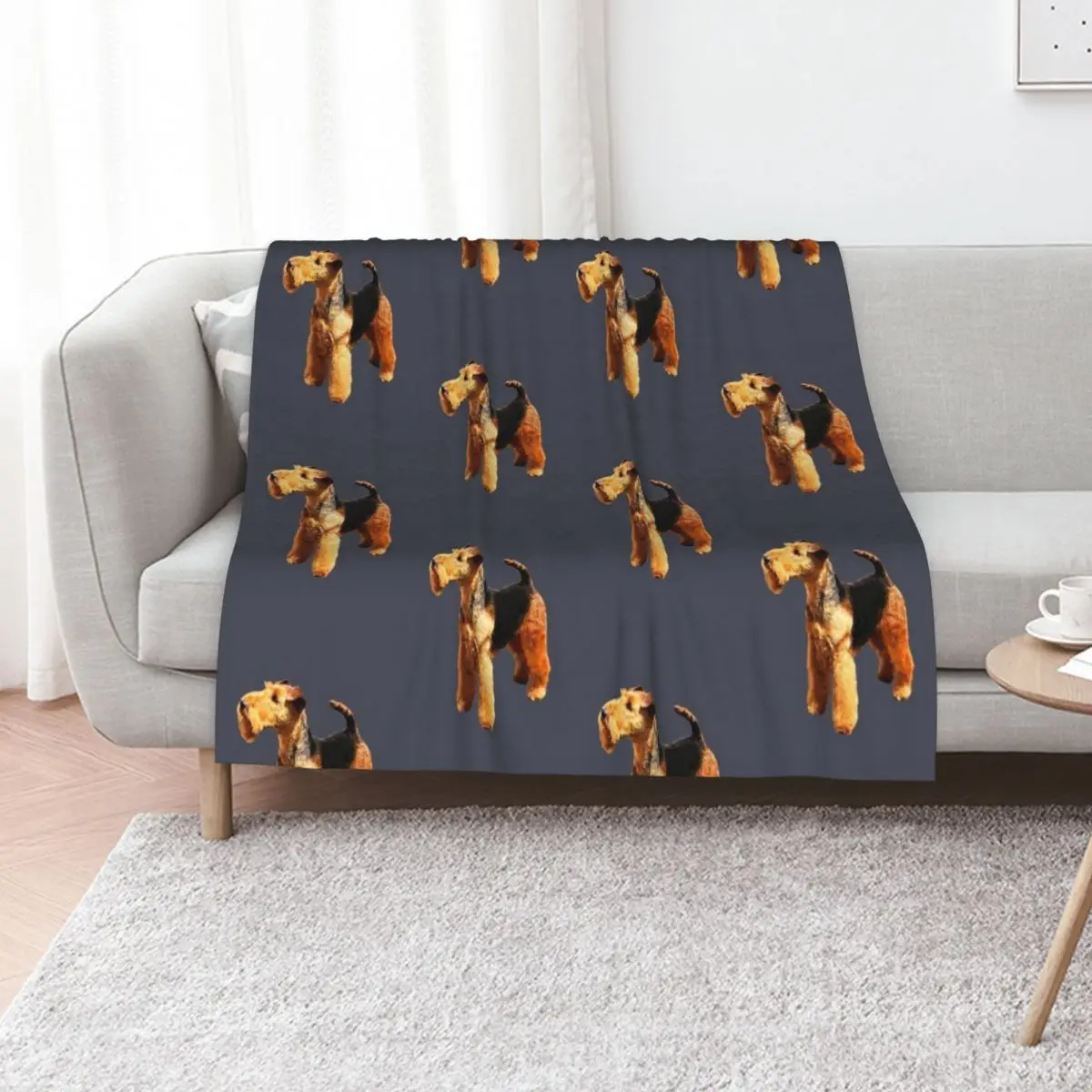 Welsh Terrier Beautiful Dog Throw Blanket manga Decorative Throw Hairys Baby Cute Luxury Throw Blankets