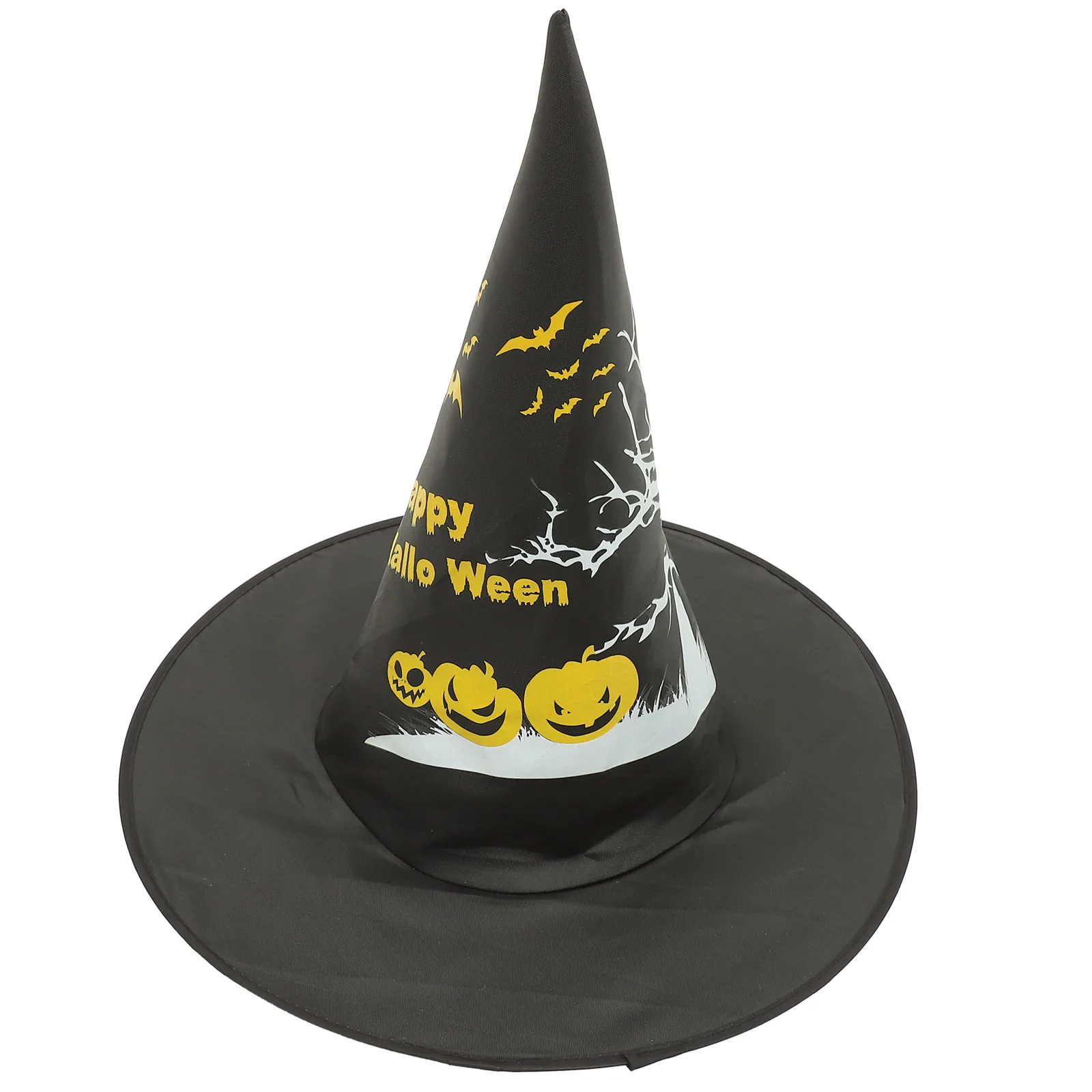 

Fluorescent Witch Hat Glow Halloween Cosplay Decorative Party Dress up Accessories Women Headwear