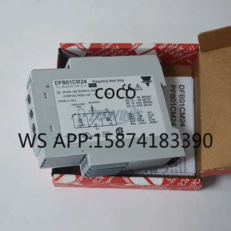 DFB01CM24 Frequency Relay 100% New Original Carlo Gavazzi Switzerland