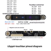 LILYGO T-Touch Bar ESP32-S3R8 Dev Board - 2\