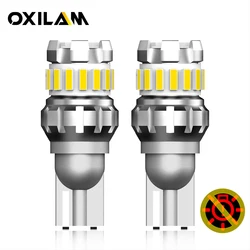 OXILAM 2Pcs Canbus W16W T15 High Power LED Revers Lights Backlight 6500K 1200LM 12V T15 W16W Super Bright 921 912 LED Car Bulbs