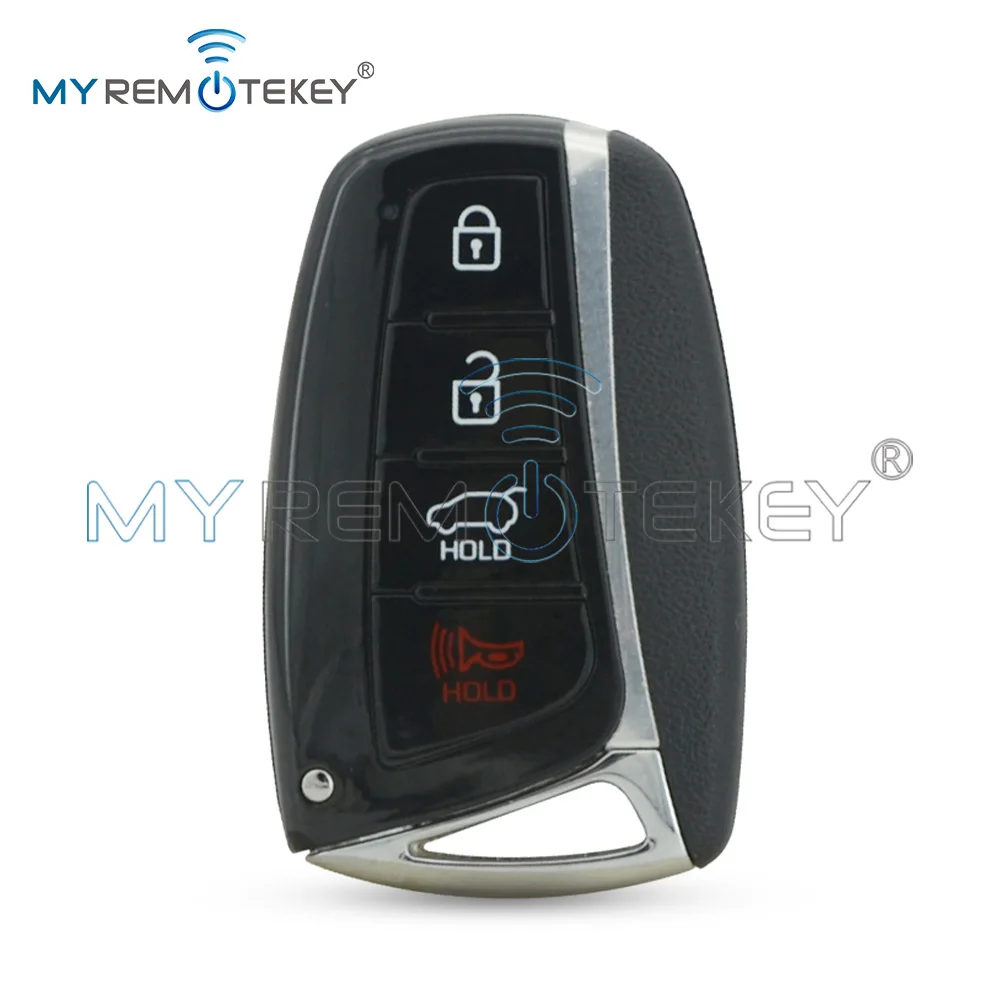 

REMTEKEY Smart Key case 4 button for Hyundai Santa Fe 2015-2018 FCC SY5DMFNA04 PN 95440-4Z200