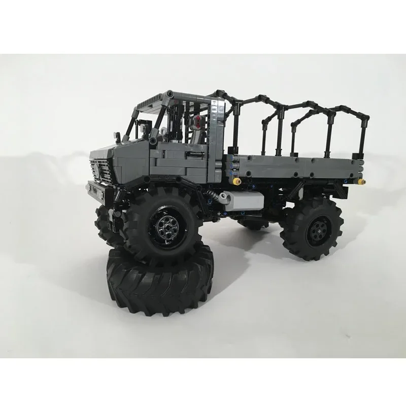 MOC-92268 City Classic Cargo Military Transport Truck Building Block Model 1243 Pieces Boys' and Children's Birthday Toy Gift