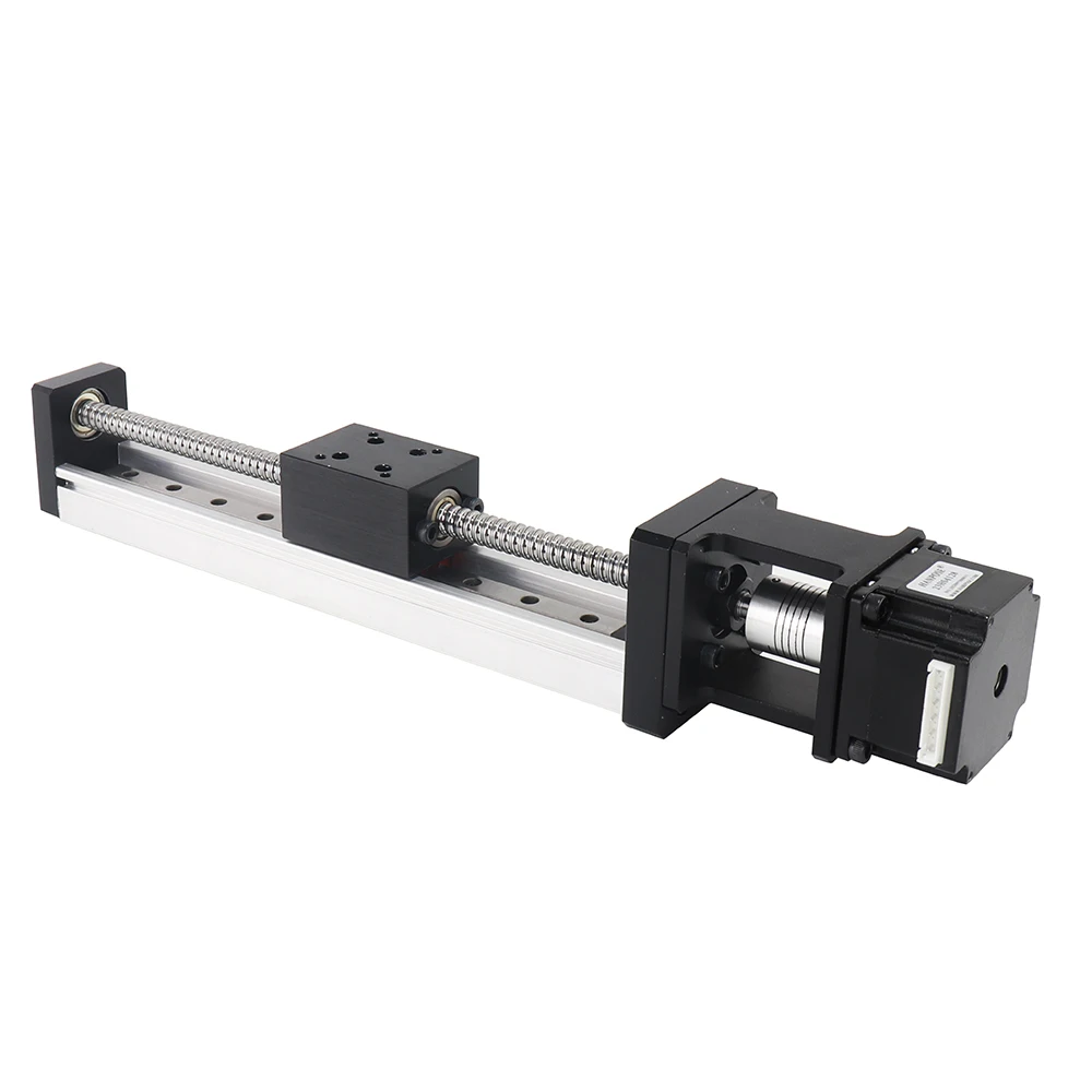 Effective Stroke of Linear Guide Rail Module 400mm 17HS4401 V-groove Linear Z-axis Kit Redrawn