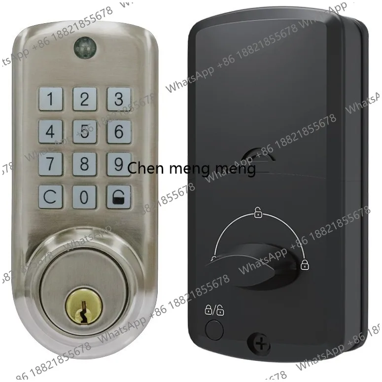 Password, electronic lock, universal for left and right doors in the room, smart combination lock
