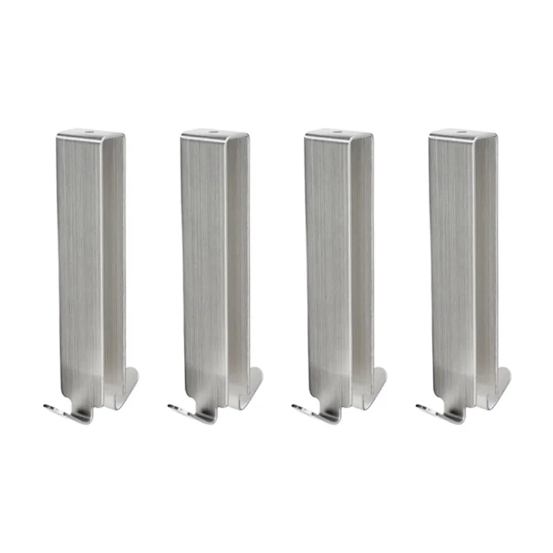 

ZZ-Double Hooks Towel Hooks Modern Towel Hooks For Bathroom For Glass Wall Anti Distortion Design Long Lasting Performance