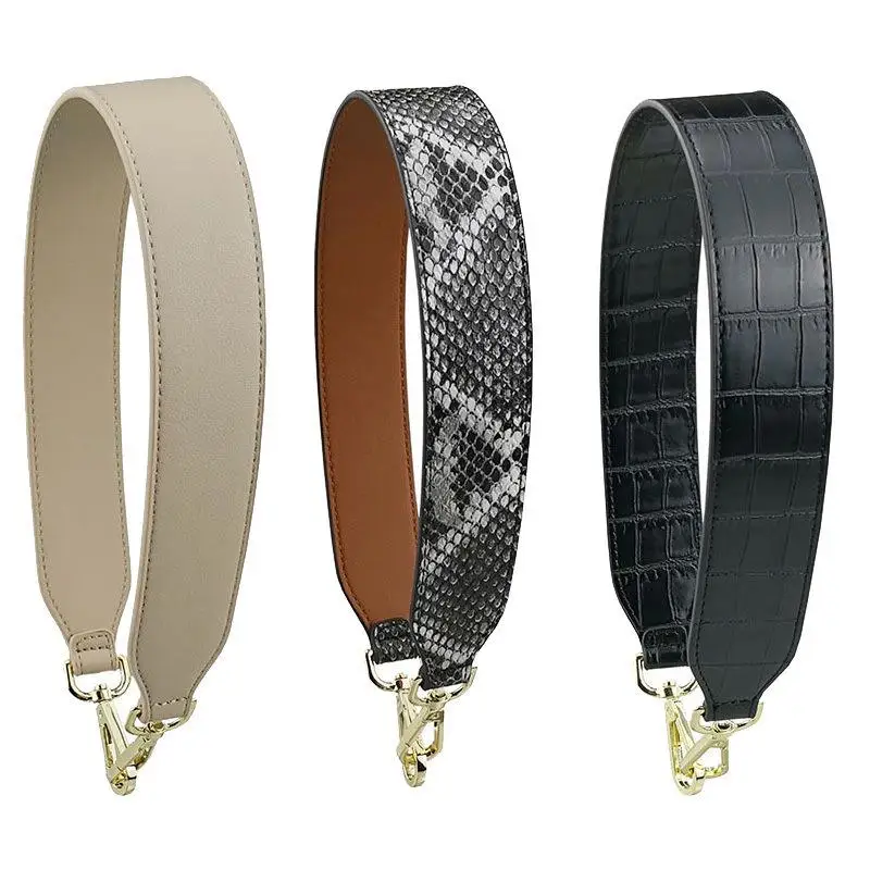 

Women's Short Shoulder Bag Strap Wide Handbag Strap Versatile Single Shoulder Bag Accessory Durable Leather Strap for Handbags