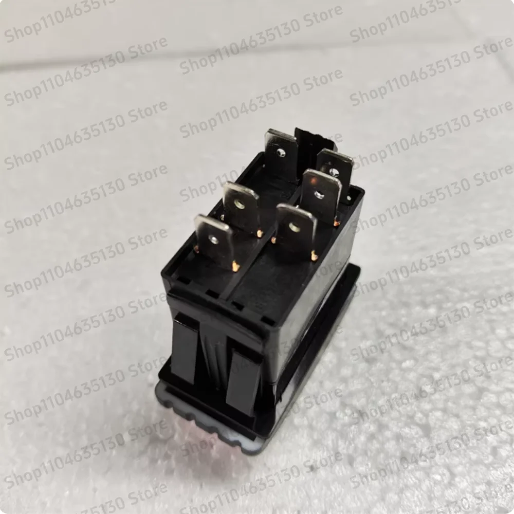 2pcs for Liugong excavator tractor agricultural machinery hydraulic lock switch waterproof rocker ship type switch