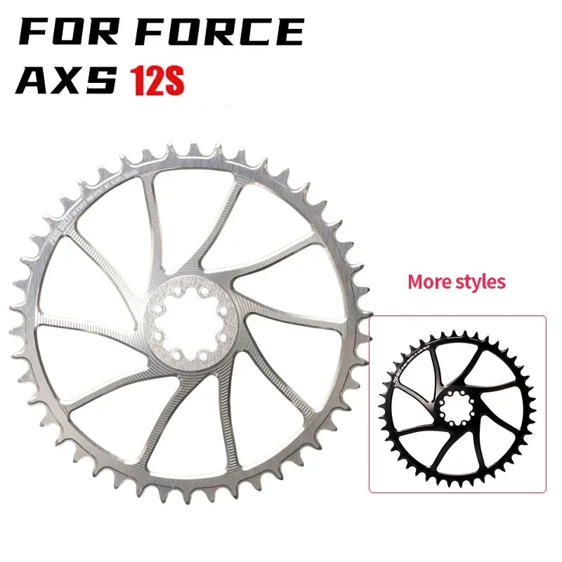 PASS QUEST 12s AXS Chainring for Sram ETAP Force Direct Mount Bike Mtb single chainring 3mm Offest 8-Bolt 38T-54T Chainwheel