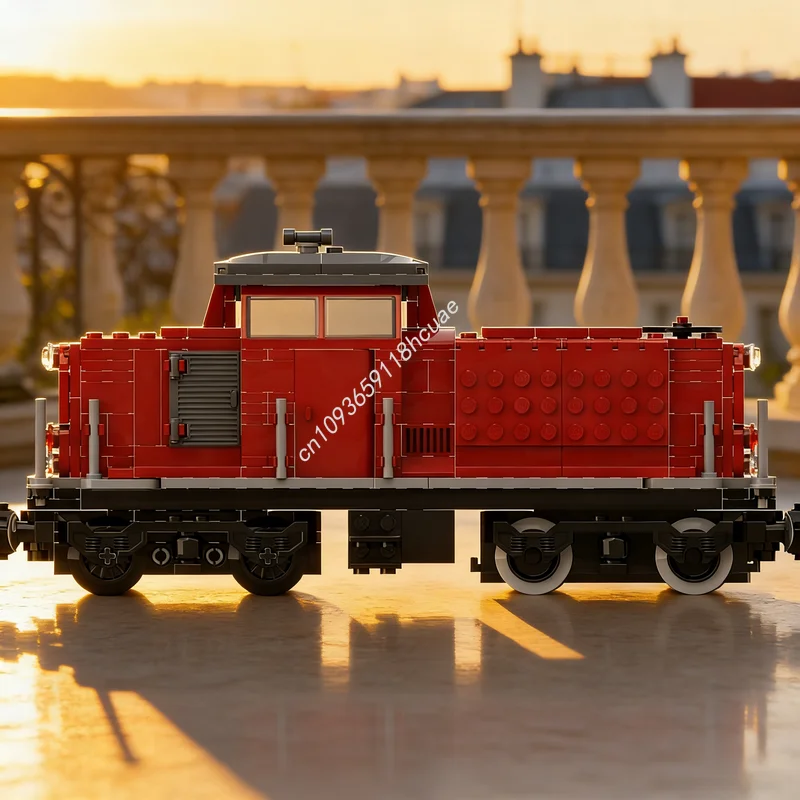 

306pcs MOC City Trains Locomotive Lok PF Model Building Blocks Christmas Gifts Architecture Toy DIY Idea Education Brick