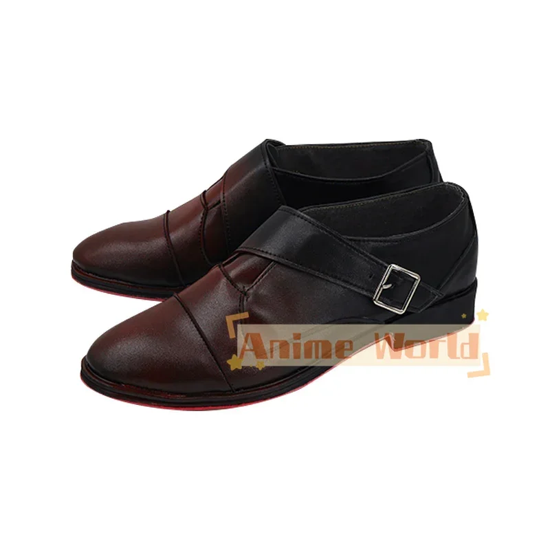 사랑과 깊은 공간 Sylus Relentless Conqueror 코스프레 신발 할로윈 카니발 부츠 맞춤 제작