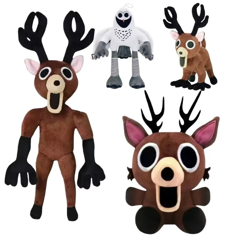 Baby 99 Nachten In Het Bos Pluche Welp Herten Pluche Grappig Spel Kerstcadeau Anime Randapparatuur Zachte Pop 2025, Nieuwe Schattige Hertenpop